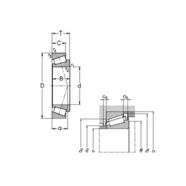 HM231149/HM231110 Rolamentos de rolos cônicos #2 image