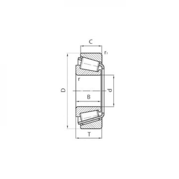 E-LM742749D/LM742714/LM742714D Rolamentos de rolos cônicos #1 image